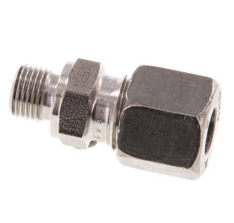 G 1/8'' Male x 8L Stainless steel Straight Cutting Ring 315 Bar DIN 2353