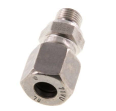 G 1/8'' Male x 8L Stainless steel Straight Cutting Ring 315 Bar DIN 2353