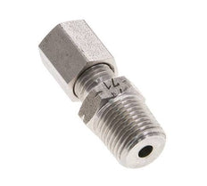 1/8'' NPT Male x 4LL Stainless steel Straight Cutting Ring 100 Bar DIN 2353