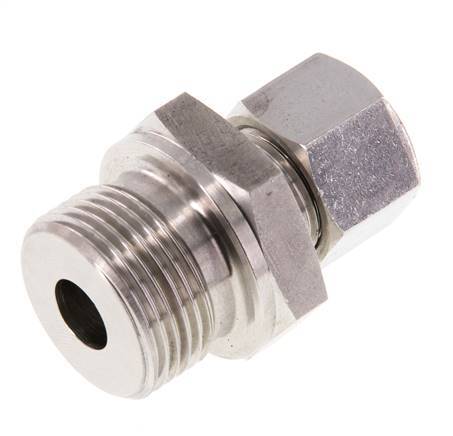 G 3/4'' Male x 12L Stainless steel Straight Cutting Ring 315 Bar DIN 2353