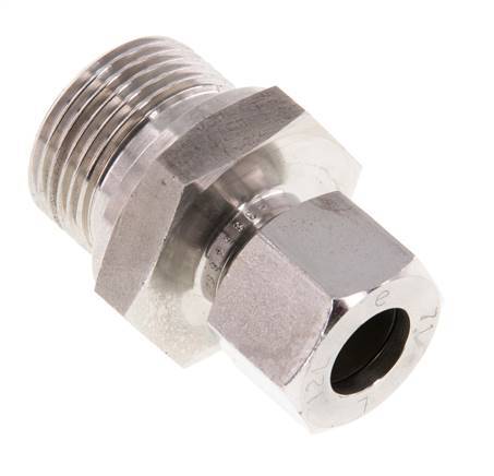 G 3/4'' Male x 12L Stainless steel Straight Cutting Ring 315 Bar DIN 2353