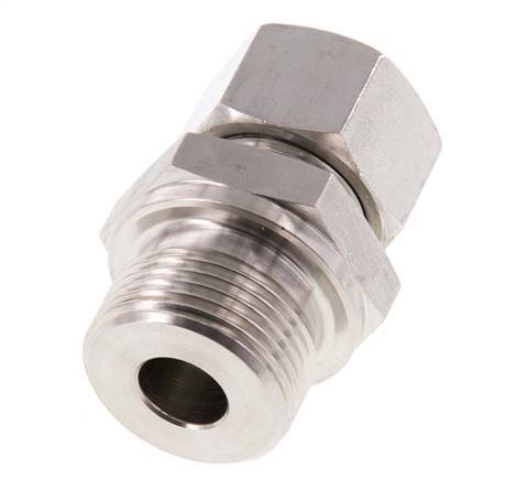 G 3/4'' Male x 15L Stainless steel Straight Cutting Ring 315 Bar DIN 2353