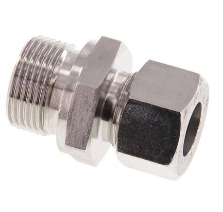 G 3/4'' Male x 15L Stainless steel Straight Cutting Ring 315 Bar DIN 2353