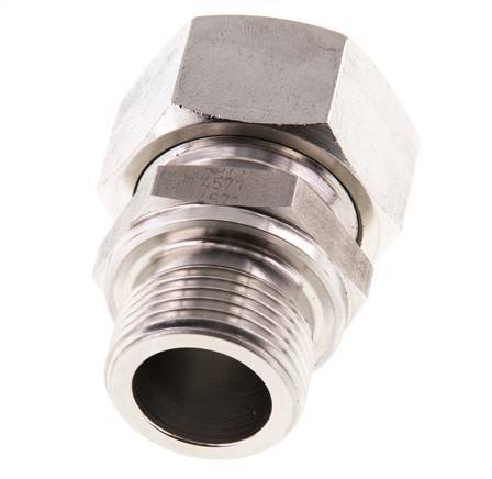 G 3/4'' Male x 22L Stainless steel Straight Cutting Ring 160 Bar DIN 2353