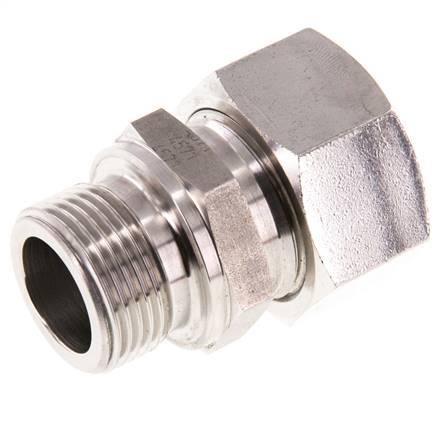 G 3/4'' Male x 22L Stainless steel Straight Cutting Ring 160 Bar DIN 2353