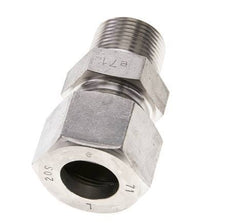 3/4'' NPT Male x 20S Stainless steel Straight Cutting Ring 400 Bar DIN 2353