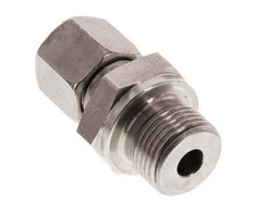 G 3/8'' Male x 8L Stainless steel Straight Cutting Ring 315 Bar DIN 2353