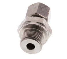 G 3/8'' Male x 8L Stainless steel Straight Cutting Ring 315 Bar DIN 2353