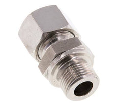 G 3/8'' Male x 12L Stainless steel Straight Cutting Ring 315 Bar DIN 2353