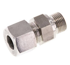 G 3/8'' Male x 12S Stainless steel Straight Cutting Ring 630 Bar DIN 2353