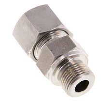 G 3/8'' Male x 12S Stainless steel Straight Cutting Ring 630 Bar DIN 2353