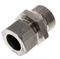 G 1'' Male x 22L Stainless steel Straight Cutting Ring 160 Bar DIN 2353