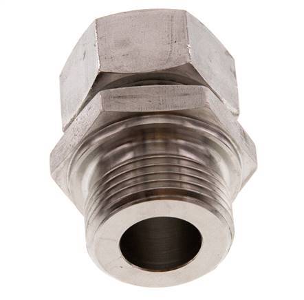 G 1'' Male x 22L Stainless steel Straight Cutting Ring 160 Bar DIN 2353