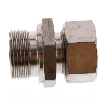 G 1'' Male x 22L Stainless steel Straight Cutting Ring 160 Bar DIN 2353