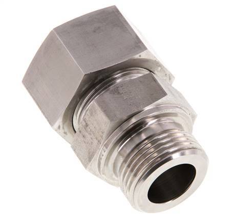 G 1'' Male x 25S Stainless steel Straight Cutting Ring 400 Bar DIN 2353