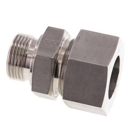 G 1'' Male x 30S Stainless steel Straight Cutting Ring 400 Bar DIN 2353