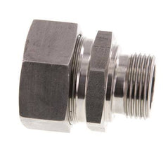 G 1'' Male x 35L Stainless steel Straight Cutting Ring 160 Bar DIN 2353