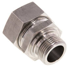 G 1'' Male x 35L Stainless steel Straight Cutting Ring 160 Bar DIN 2353