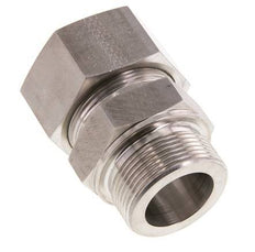 G 1 1/2'' Male x 38S Stainless steel Straight Cutting Ring 315 Bar DIN 2353