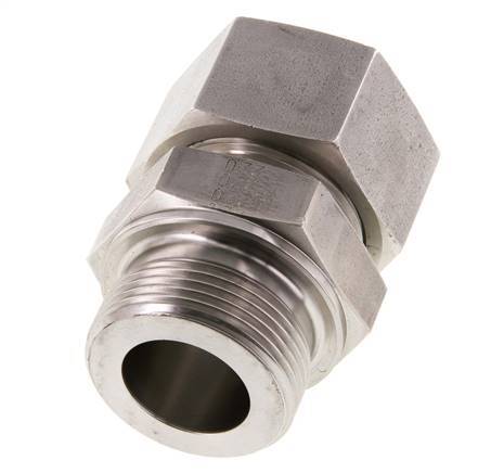 G 1 1/4'' Male x 30S Stainless steel Straight Cutting Ring 400 Bar DIN 2353