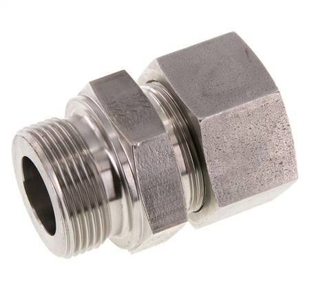 G 1 1/4'' Male x 30S Stainless steel Straight Cutting Ring 400 Bar DIN 2353