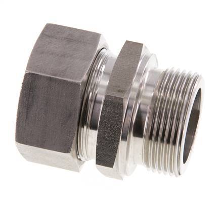 G 1 1/4'' Male x 35L Stainless steel Straight Cutting Ring 160 Bar DIN 2353