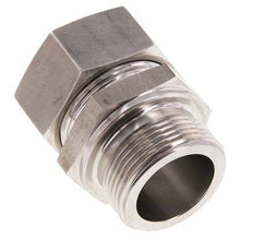 G 1 1/4'' Male x 35L Stainless steel Straight Cutting Ring 160 Bar DIN 2353