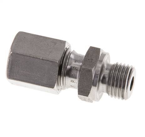 M10x1 Male x 6L Stainless steel Straight Cutting Ring 315 Bar DIN 2353