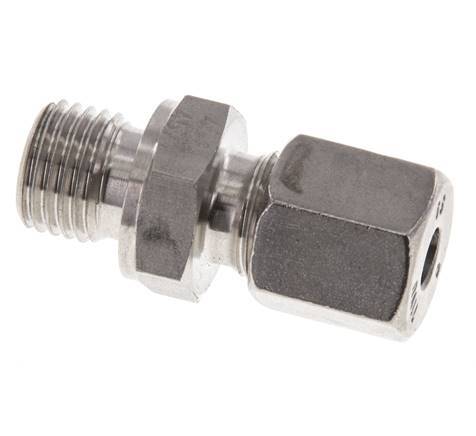 M14x1.5 Male x 6S Stainless steel Straight Cutting Ring 630 Bar DIN 2353