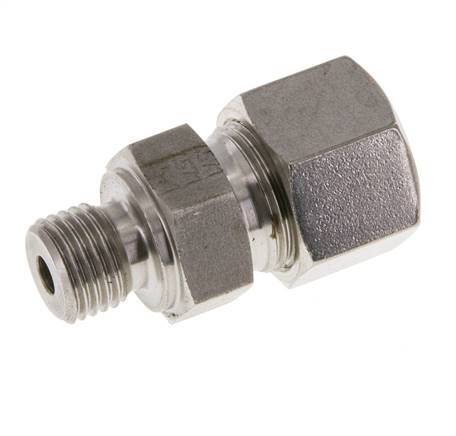 M14x1.5 Male x 12S Stainless steel Straight Cutting Ring 630 Bar DIN 2353