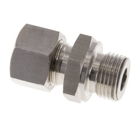 M18x1.5 Male x 12L Stainless steel Straight Cutting Ring 315 Bar DIN 2353