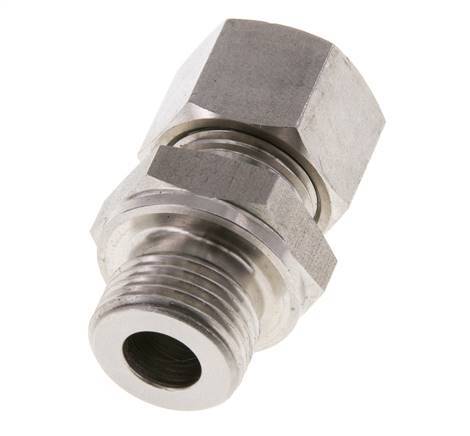 M18x1.5 Male x 12L Stainless steel Straight Cutting Ring 315 Bar DIN 2353