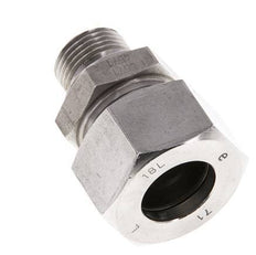 M18x1.5 Male x 18L Stainless steel Straight Cutting Ring 315 Bar DIN 2353