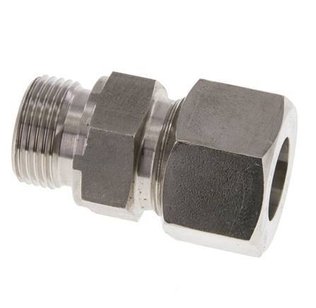 M27x2 Male x 20S Stainless steel Straight Cutting Ring 400 Bar DIN 2353