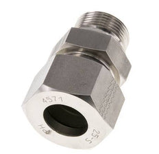 M33x2 Male x 25S Stainless steel Straight Cutting Ring 400 Bar DIN 2353