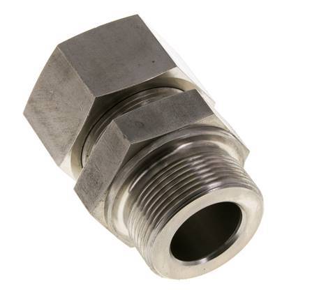 M42x2 Male x 30S Stainless steel Straight Cutting Ring 400 Bar DIN 2353