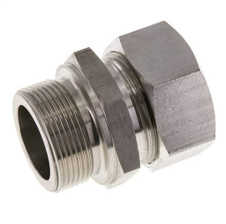 M42x2 Male x 35L Stainless steel Straight Cutting Ring 160 Bar DIN 2353