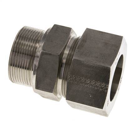 M48x2 Male x 38S Stainless steel Straight Cutting Ring 315 Bar DIN 2353