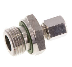 G 1/2'' Male x 6L Stainless steel Straight Cutting Ring with FKM Seal 315 Bar DIN 2353