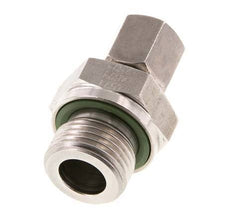 G 1/2'' Male x 6S Stainless steel Straight Cutting Ring with FKM Seal 630 Bar DIN 2353