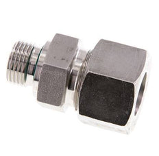 G 1/2'' Male x 20S Stainless steel Straight Cutting Ring with FKM Seal 400 Bar DIN 2353