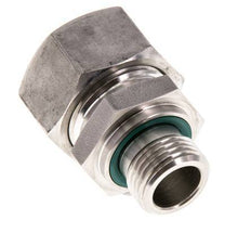 G 1/2'' Male x 22L Stainless steel Straight Cutting Ring with FKM Seal 160 Bar DIN 2353