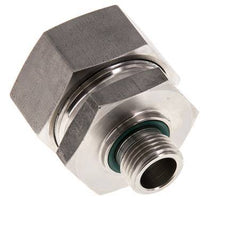 G 1/2'' Male x 35L Stainless steel Straight Cutting Ring with FKM Seal 160 Bar DIN 2353