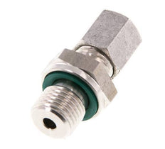 G 1/4'' Male x 6L Stainless steel Straight Cutting Ring with FKM Seal 315 Bar DIN 2353