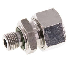 G 1/4'' Male x 15L Stainless steel Straight Cutting Ring with FKM Seal 315 Bar DIN 2353