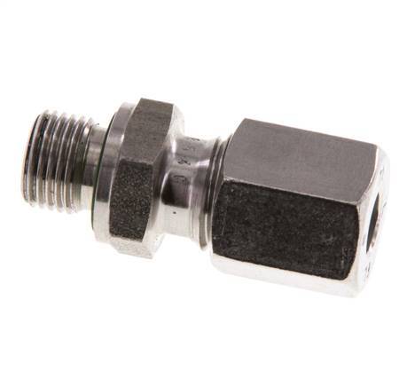 G 1/8'' Male x 6L Stainless steel Straight Cutting Ring with FKM Seal 315 Bar DIN 2353