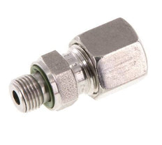 G 1/8'' Male x 8L Stainless steel Straight Cutting Ring with FKM Seal 315 Bar DIN 2353