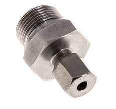 G 3/4'' Male x 6S Stainless steel Straight Cutting Ring with FKM Seal 630 Bar DIN 2353