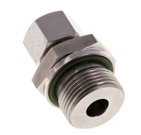 G 3/4'' Male x 12L Stainless steel Straight Cutting Ring with FKM Seal 315 Bar DIN 2353