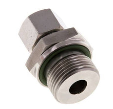 G 3/4'' Male x 12L Stainless steel Straight Cutting Ring with FKM Seal 315 Bar DIN 2353